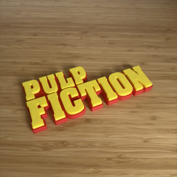 Cartel decorativo "Pulp Fiction" - Imagen 2