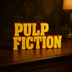 Cartel decorativo "Pulp Fiction"