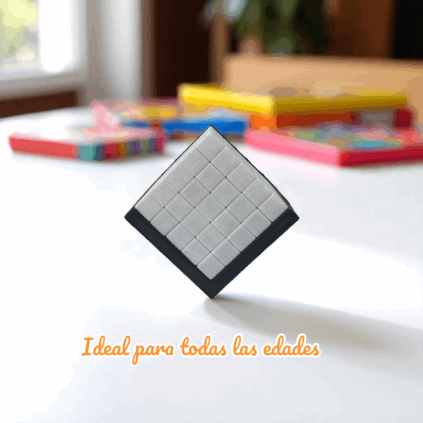 Puzzle Rompecabezas 3D, Juego de Mesa para niños y Adultos, Forma de Cubo, 25 Piezas. - Imagen 4