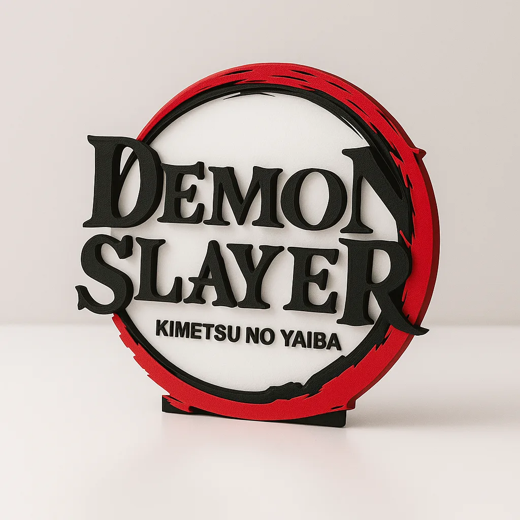 Cartel decorativo "Demon Slayer"