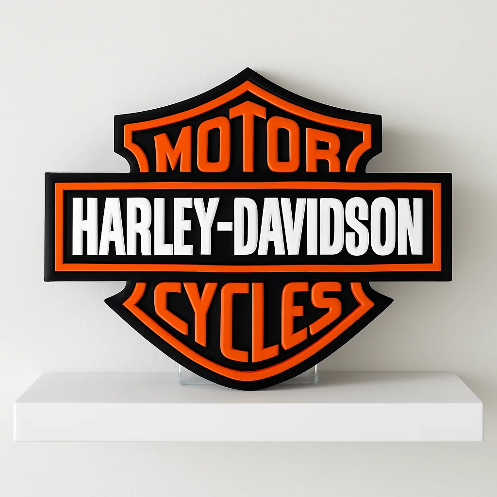 Cartel decorativo "Harley Davidson" - Imagen 2