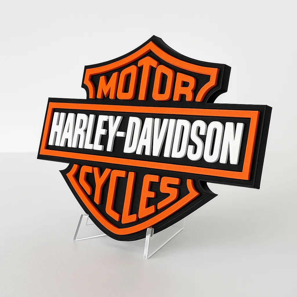 Cartel decorativo "Harley Davidson" - Imagen 3