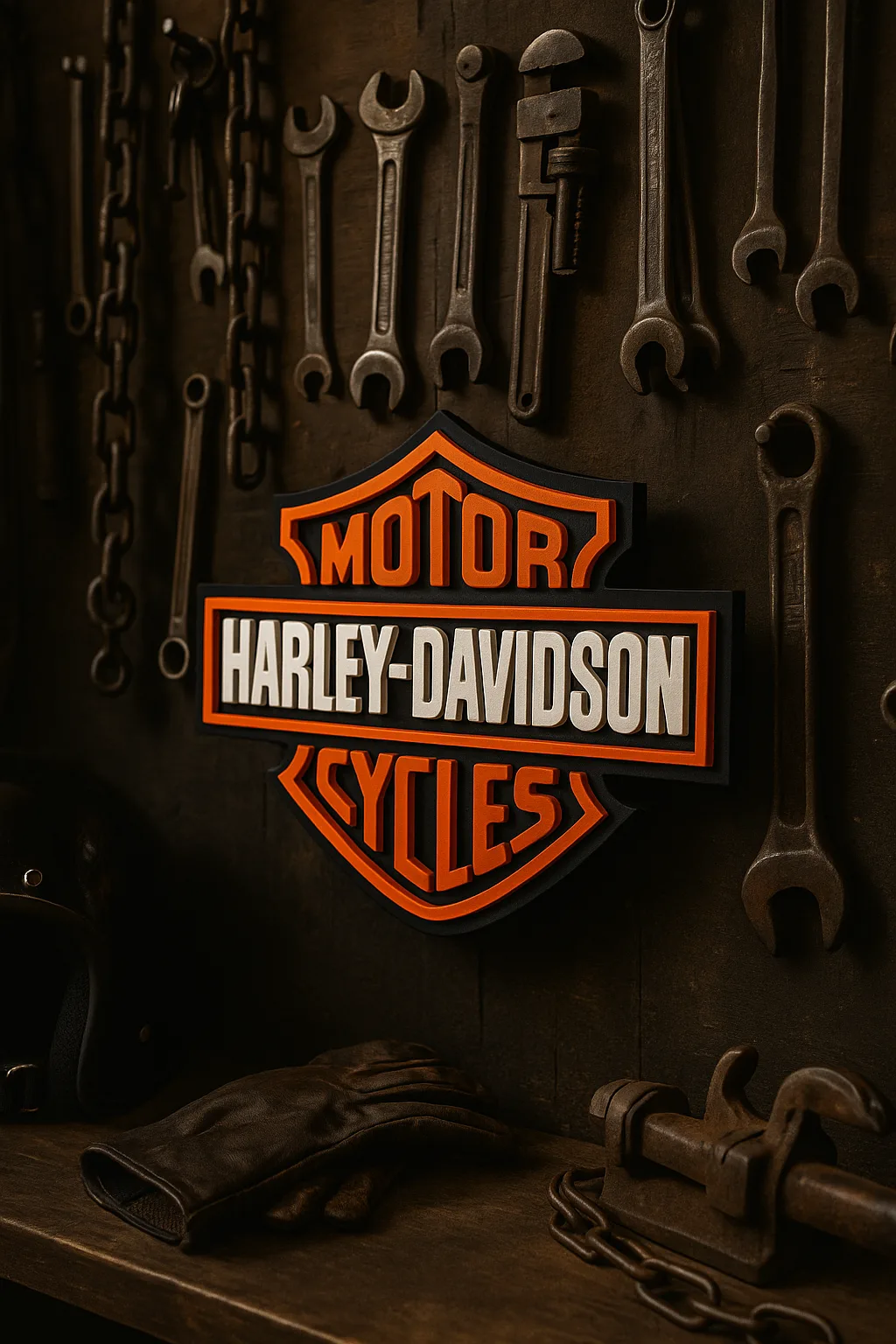 Cartel decorativo "Harley Davidson" - Imagen 5