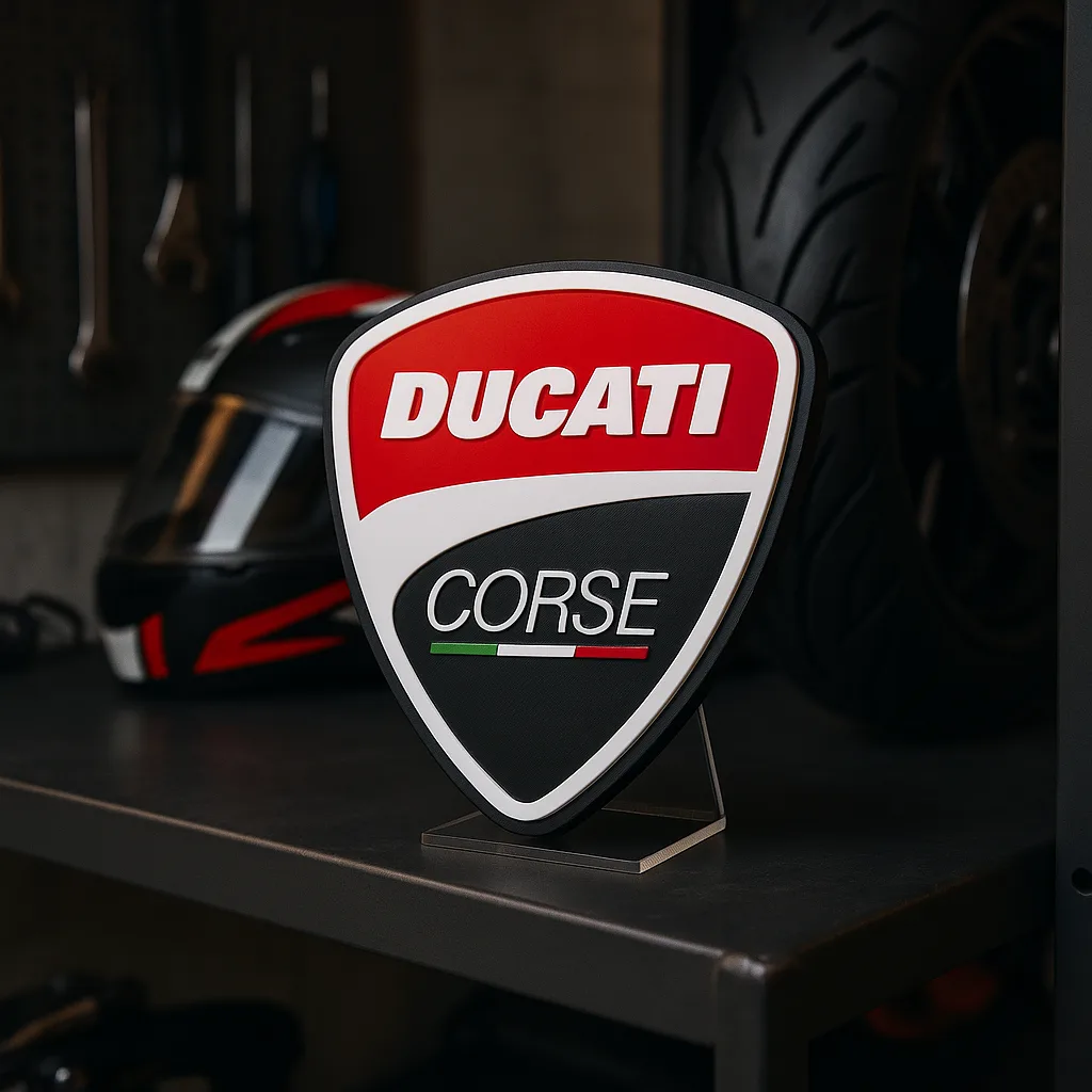 Cartel decorativo "Ducati" - Imagen 2
