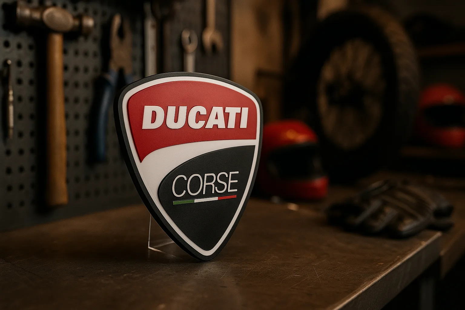 Cartel decorativo "Ducati" - Imagen 5