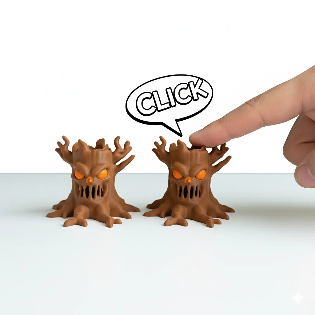 Clicker Fidget Árbol tenebroso - Imagen 2