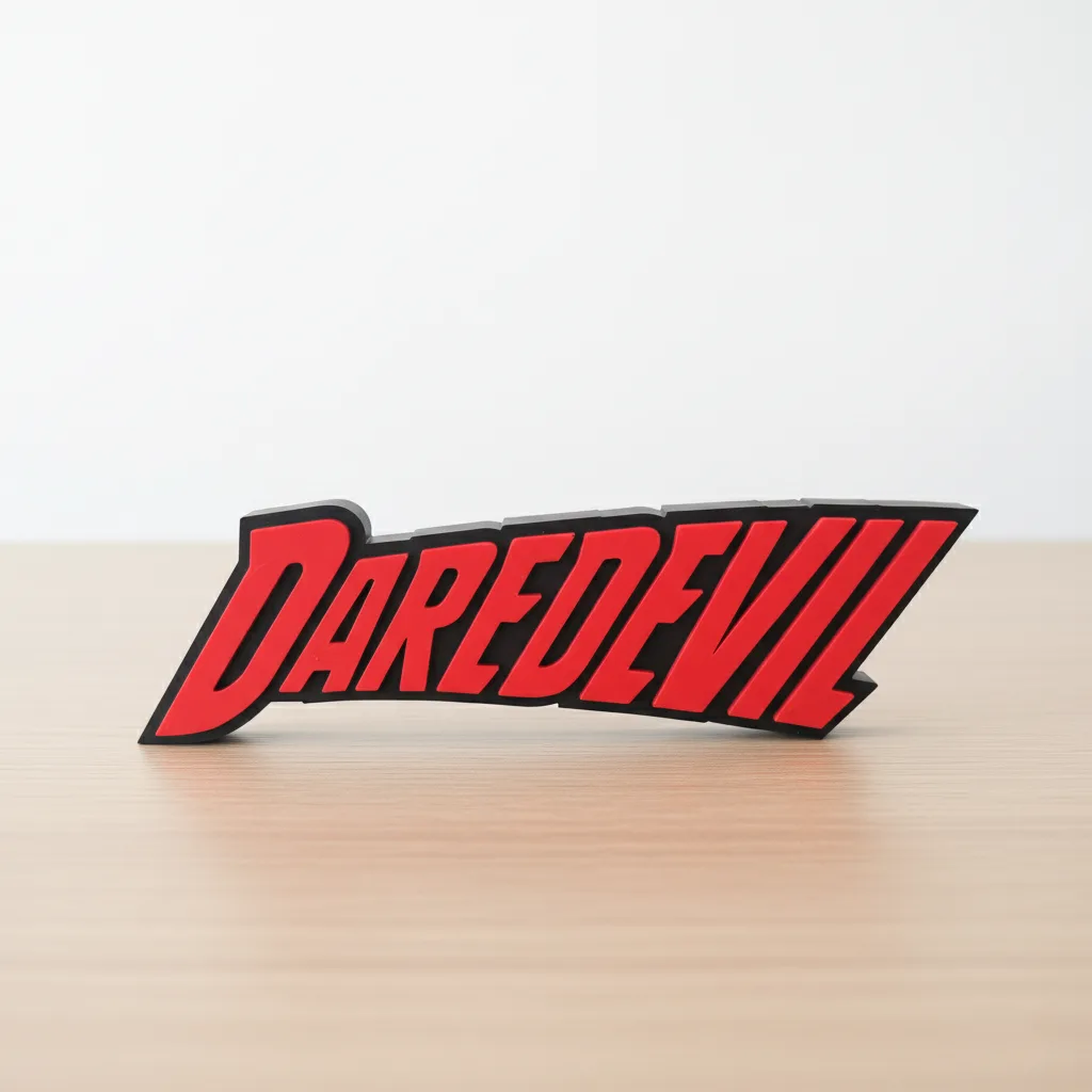 Cartel decorativo "DAREDEVIL"