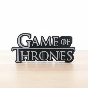 Cartel decorativo "JUEGO DE TRONOS"