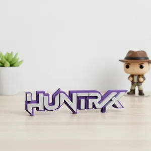 Cartel decorativo "HUNTRIX"