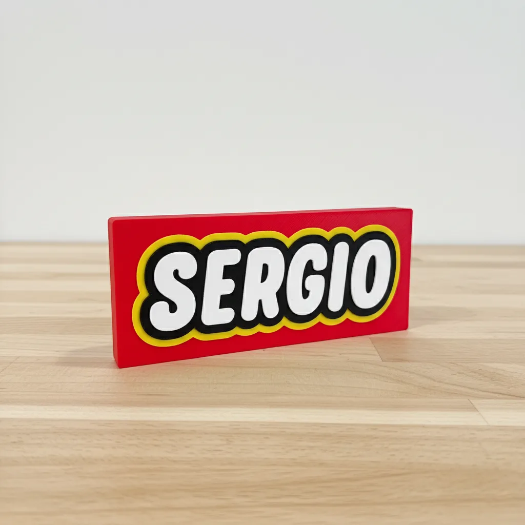 Cartel decorativo personalizado "LEGO" - Imagen 2