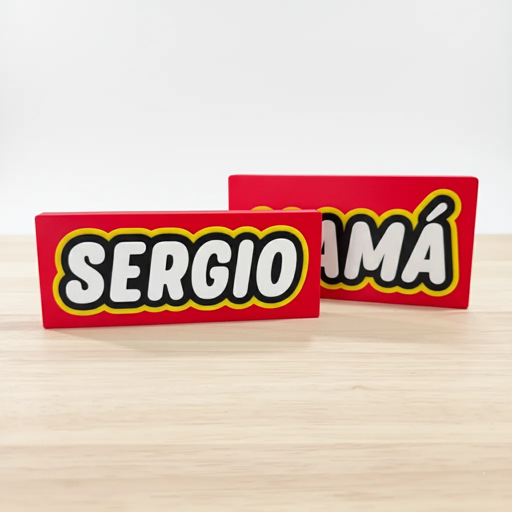 Cartel decorativo personalizado "LEGO" - Imagen 3