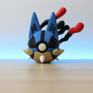 0448 Mega Lucario PKBALL