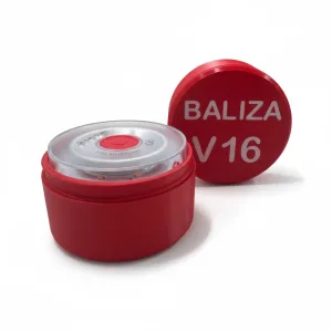 Estuche Protector Rígido para Baliza V16 - Funda Compatible con Help Flash - Organiza y Protege