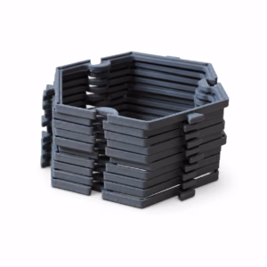 Rejillas modulares para losetas hexagonales compatible con Catan, navegantes 5-6 jugadores, 70 unidades
